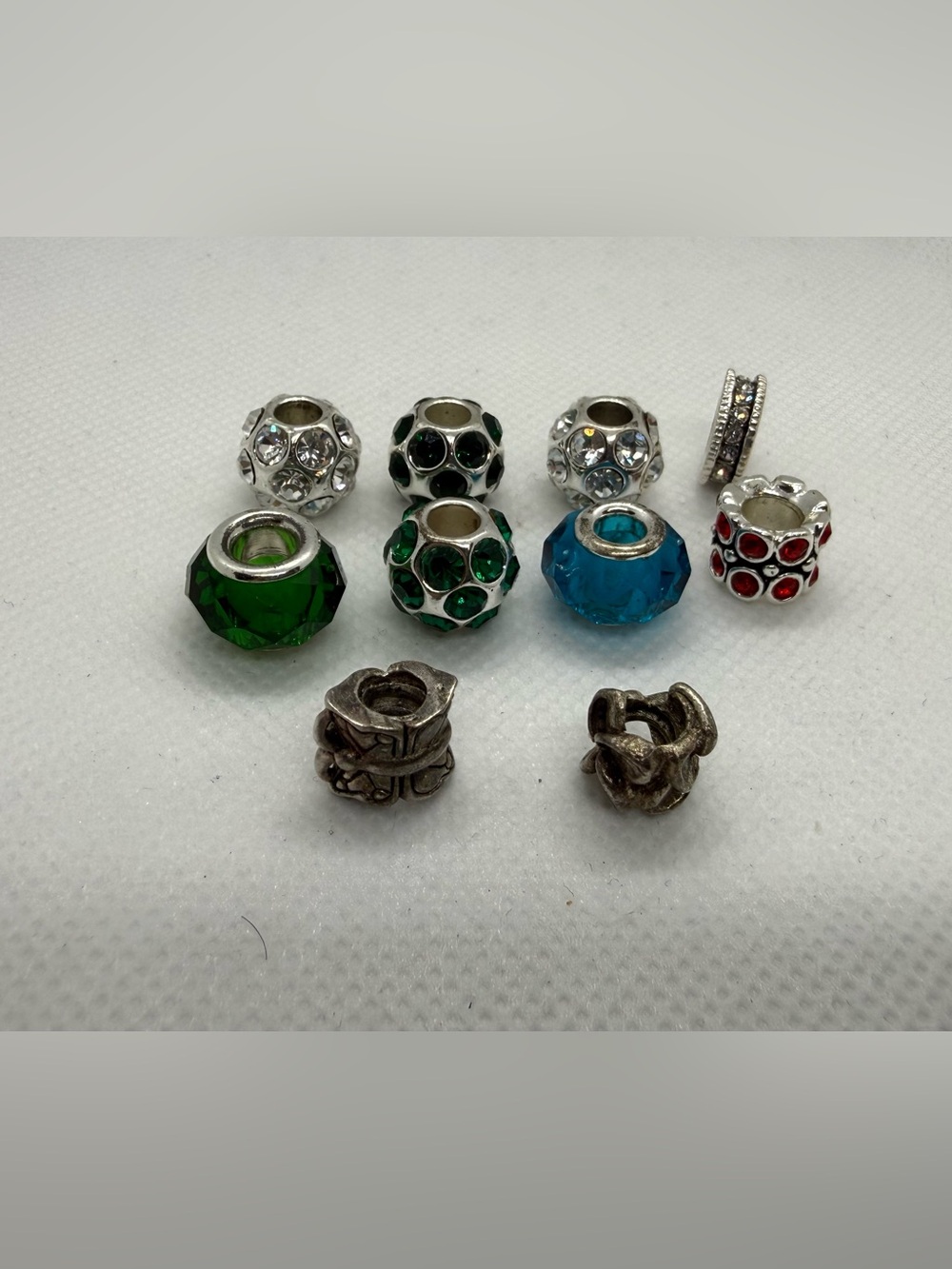 Set of 10 Charms for Pandora Bracelet (all unbranded)